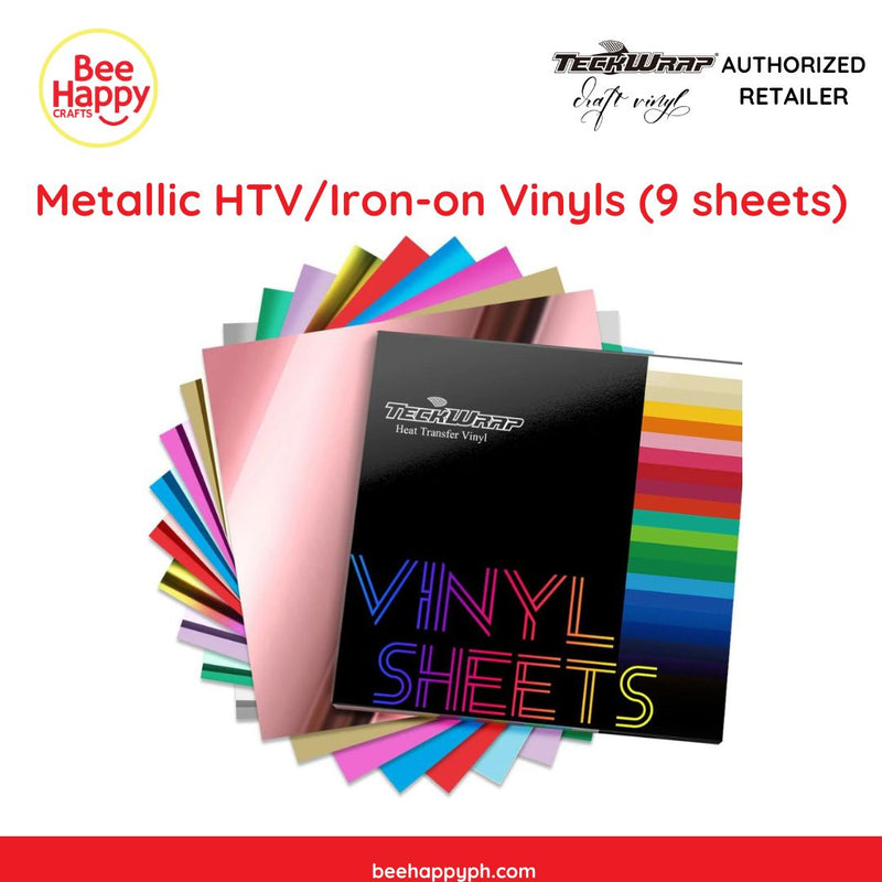 Teckwrap Heat Transfer Vinyl Sheets Pack HTV/Iron-on Vinyls