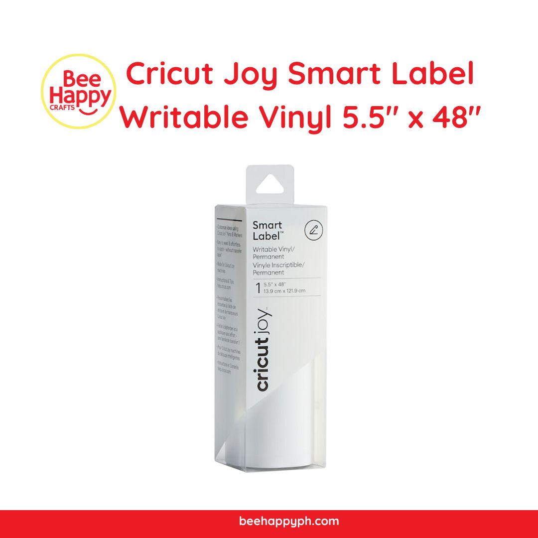 Cricut Joy™ Smart Label™ Removable Writable Vinyl, White