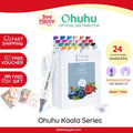 Ohuhu Kaala Slim Broad and Fine Dual Tips Alcohol Art Markers Y30-80402-35 ,Y30-80402-36,Y30-80402-37 & Y30-80402-38