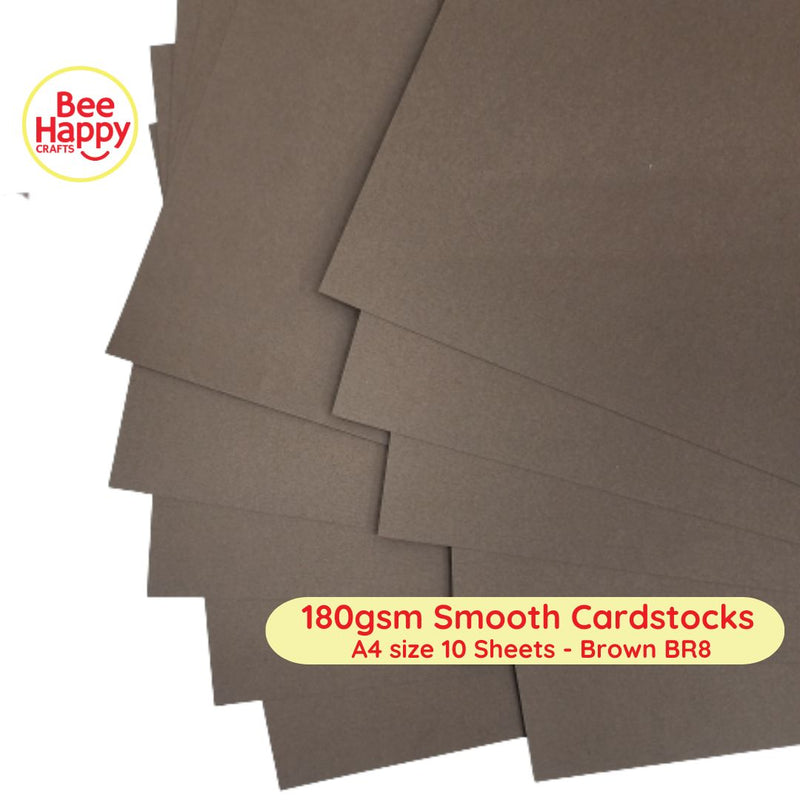 Bee Happy 180gsm Smooth Cardstocks 10 Sheets