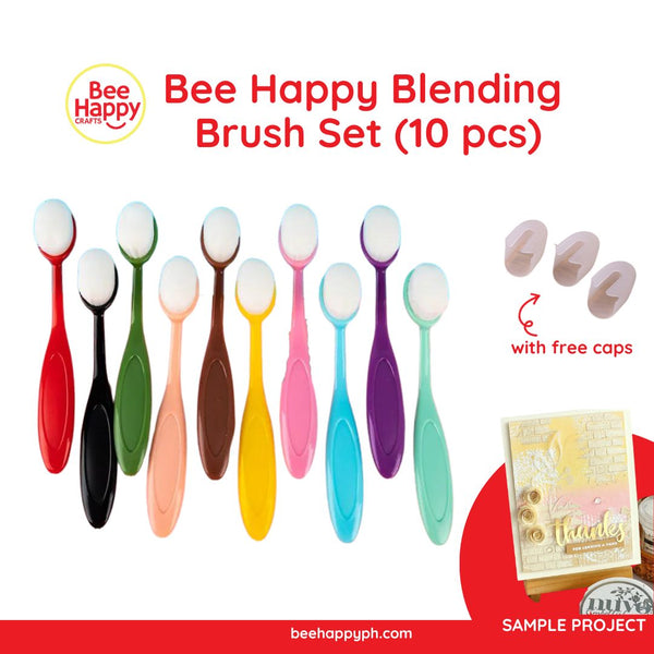Bee Happy Blending Brush Set (10 pcs)
