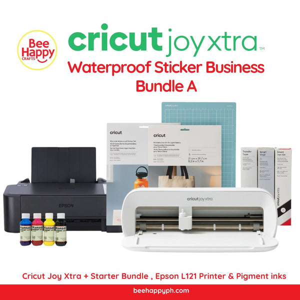 Cricut Joy Xtra Waterproof Sticker Making Business Bundle A
