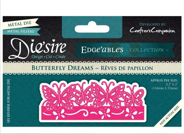 Butterfly Dreams Die'sire Edge'ables Cutting & Embossing Die