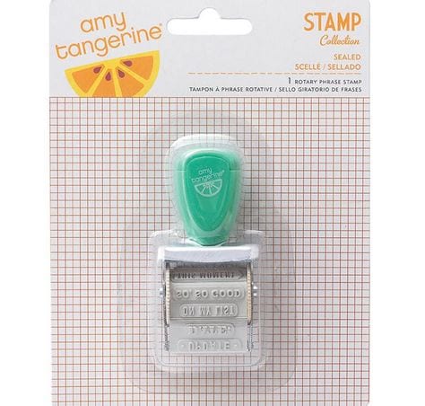 American Crafts Cut & Paste Roller Stamp Sealed