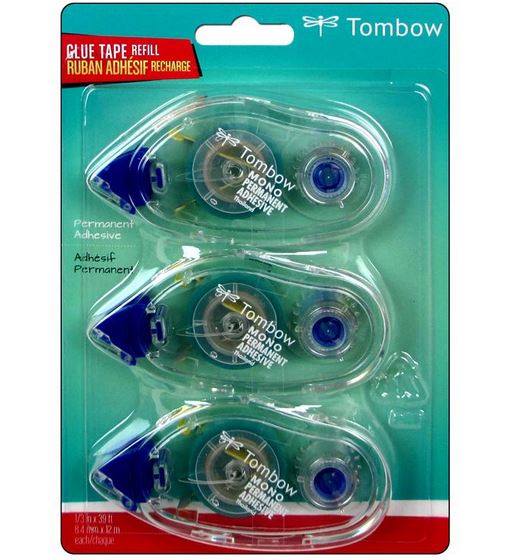 Tombow Value Pack Adhesive Runner Permanent Refill 3 pcs