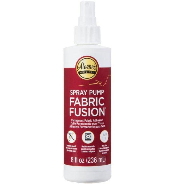 Aleene's Fabric Fusion Pump Spray Permanent Adhesive 8oz