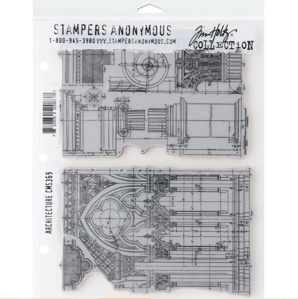 Stampers Anonymous Architecture Stamps by Tim Holtz