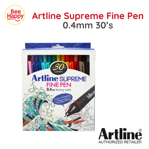 Artline Supreme Fine Pen 0.4mm 30's