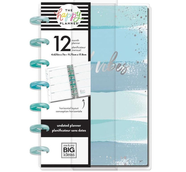 Me and My Big Ideas Coastal Vibes 12 Months Undated Mini Happy Planner