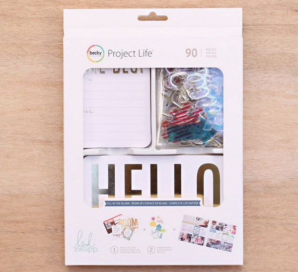 Project Life Fill in the Blank Value Kit 90/Pkg