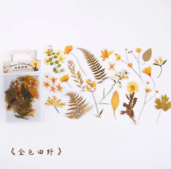 Yuxian Flower Collection Flower Pet Sticker Set (40pcs)