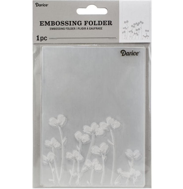 Darice Flowers Embossing Folder