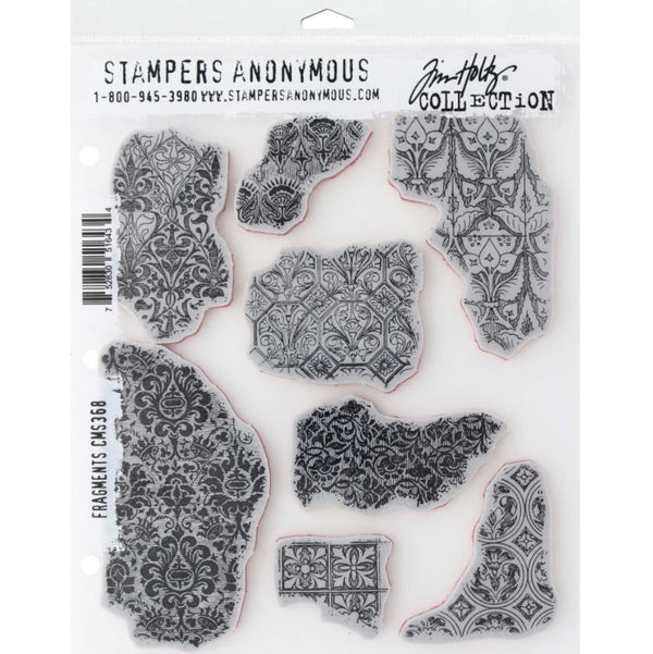 Stampers Anonymous Tim Holtz Fragments Cling Stamps