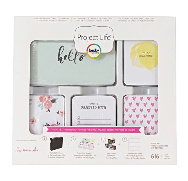 Project 52 Fresh Edition Project Life (Core Kit and Sampler Set Available)