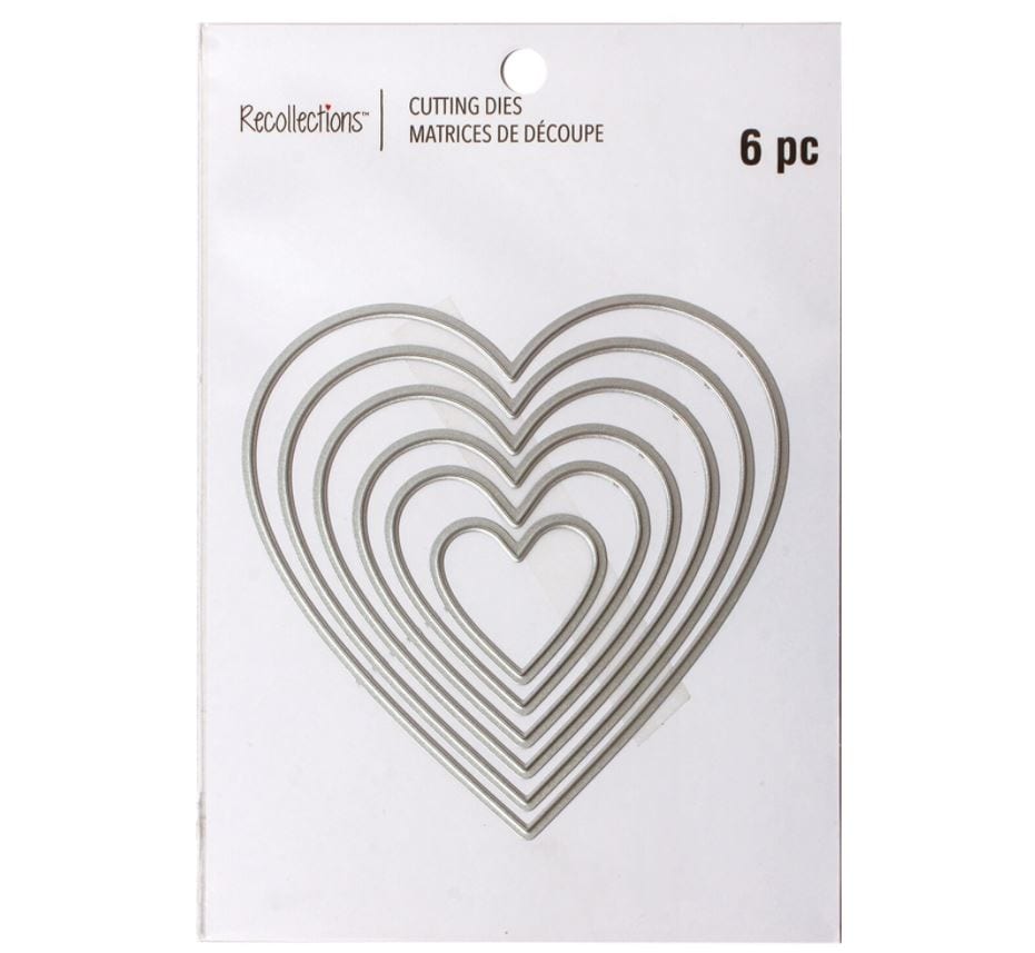 Recollections Hearts Cutting Dies