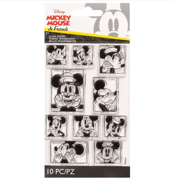 EK Success Disney Mickey and Minnie Clear Stamp Set