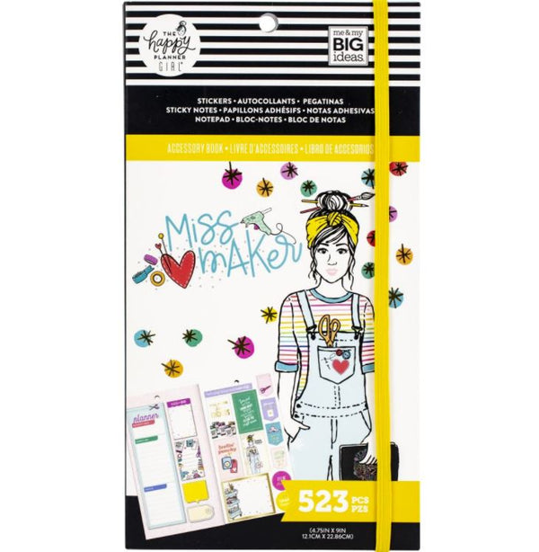Me and My Big Ideas Miss Maker Accessory Book Happy Planner