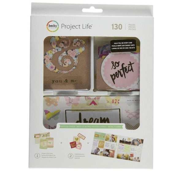 Project Life Notes and Things Value Kit 130/Pkg