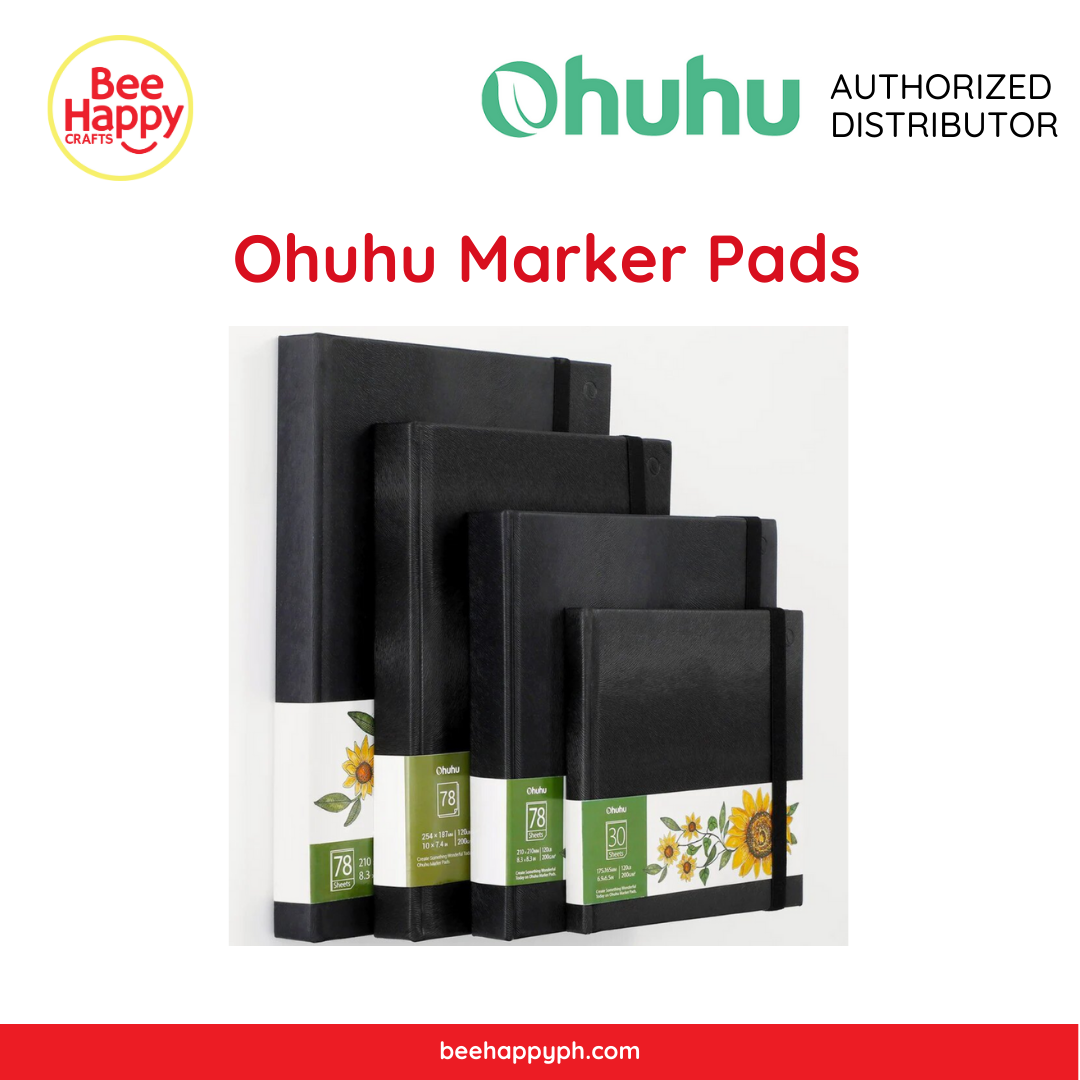 Ohuhu Marker Pads Art Sketchbook, 10x7.4, 120 LB/200 GSM Drawing
