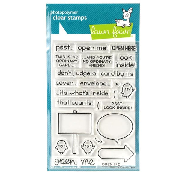 Lawn Fawn Open Me Clear Stamps 4"x 6"