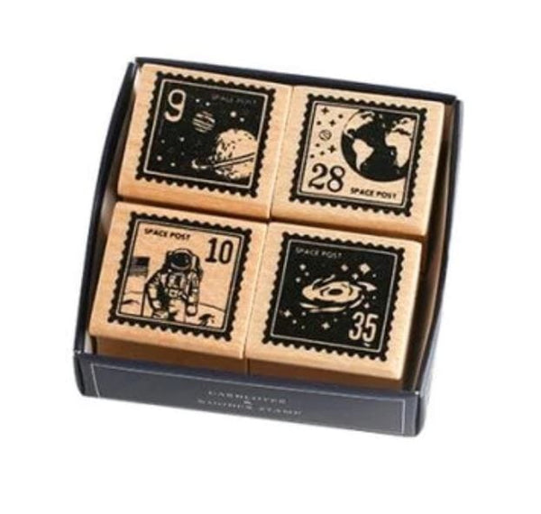 Cardlover Planet Stamps Rubber Stamp Set