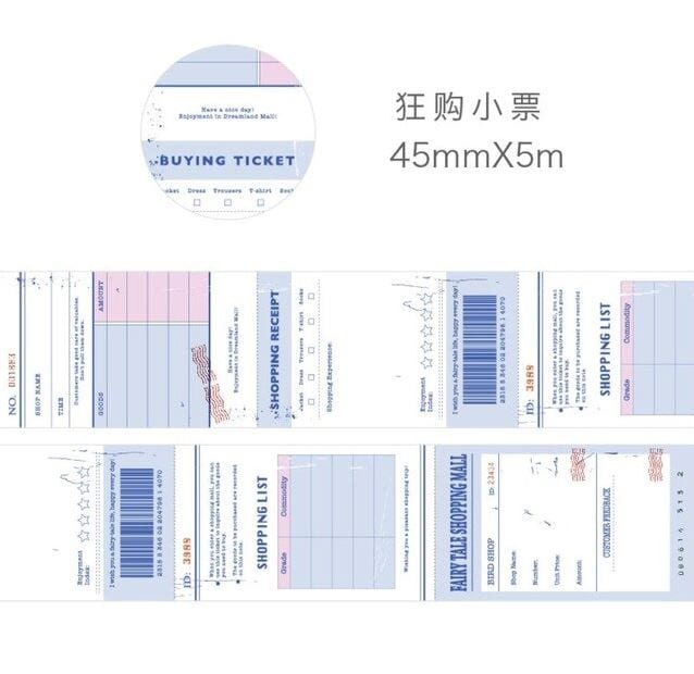 Simno Ticket Tapes Collection