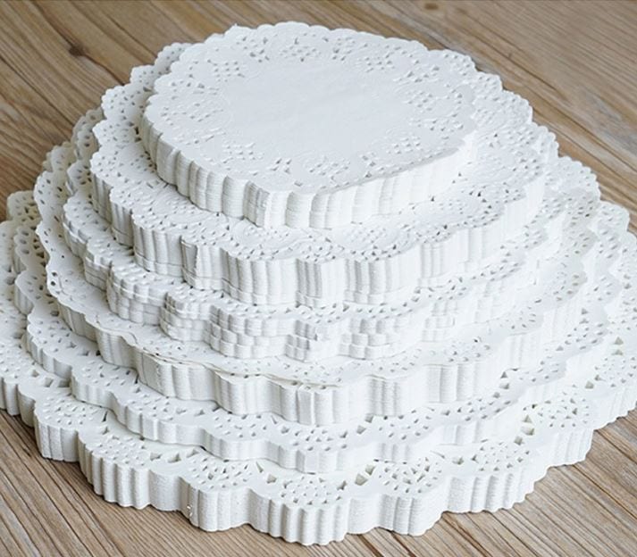 White Paper Doilies - Classic (Available Sizes: 3.5" - 6.5")