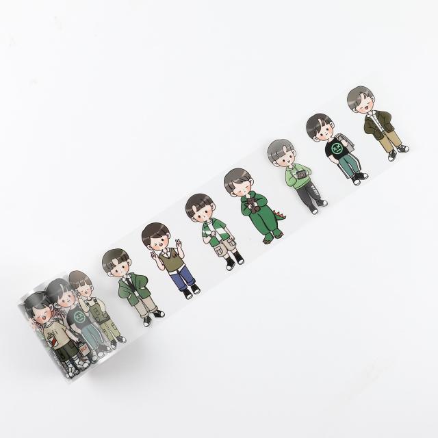 Youth Over Flowers PVC PET Tape 6cm x 2m