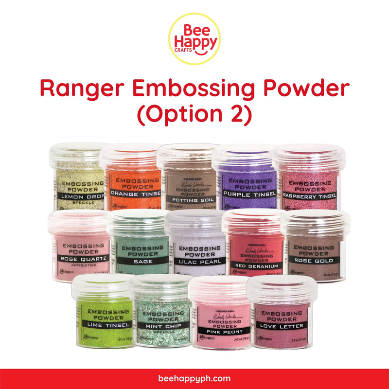 Ranger  Embossing Powder Option 2