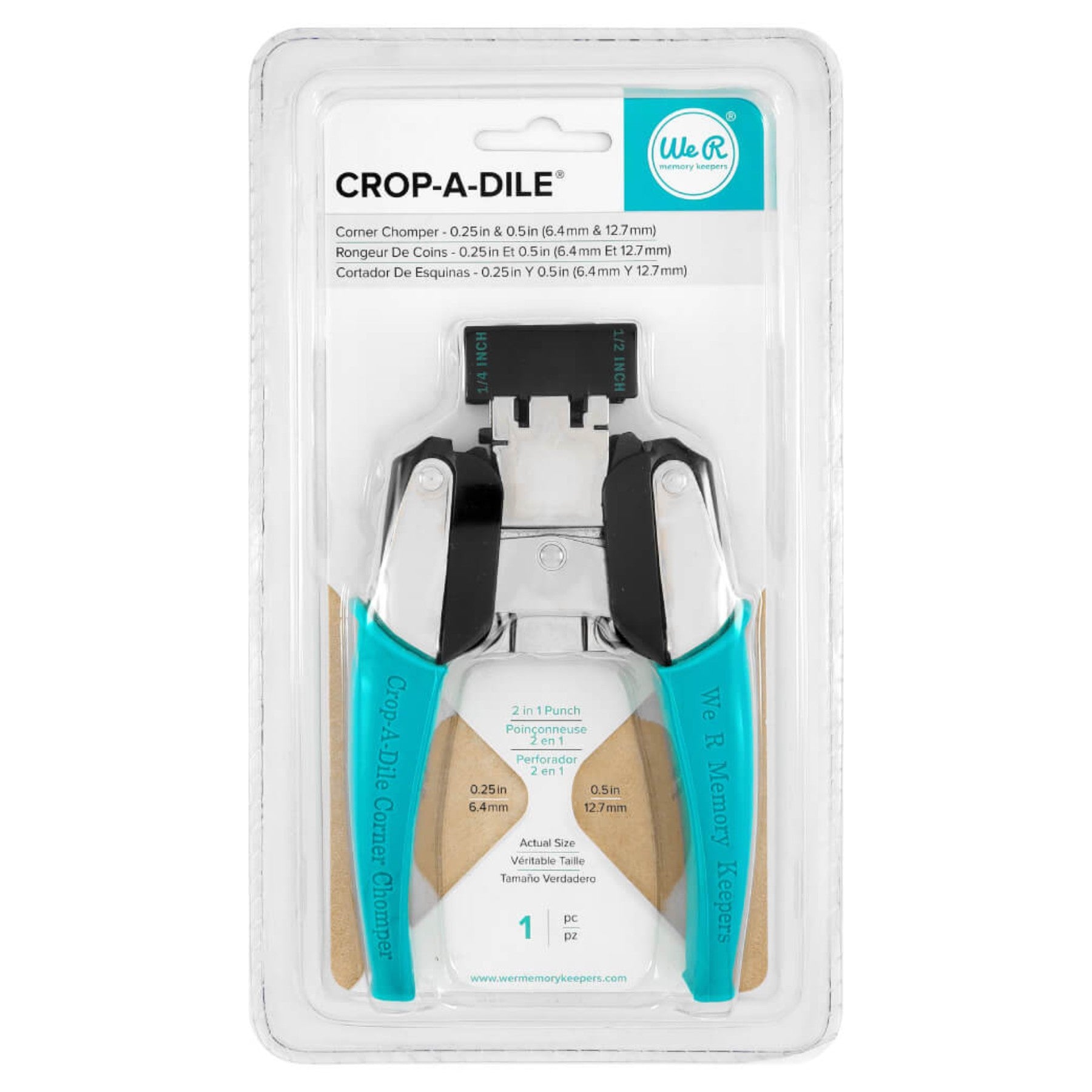 We R Makers Crop-A-Dile Chomper, Corner Chomper Drop A Dile Hole Punch and  Eyelet Setter Crop A Dile Hole Punch Paper Punch Crop A Dile Corner Rounder