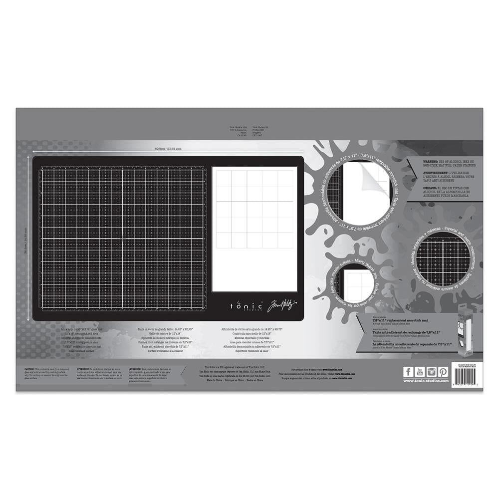 Tim Holtz Glass Media Mat 23.75
