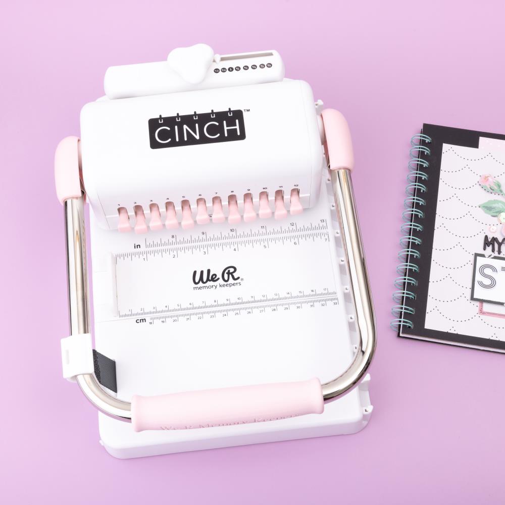We R Memory Keepers Cinch V2 White Pink