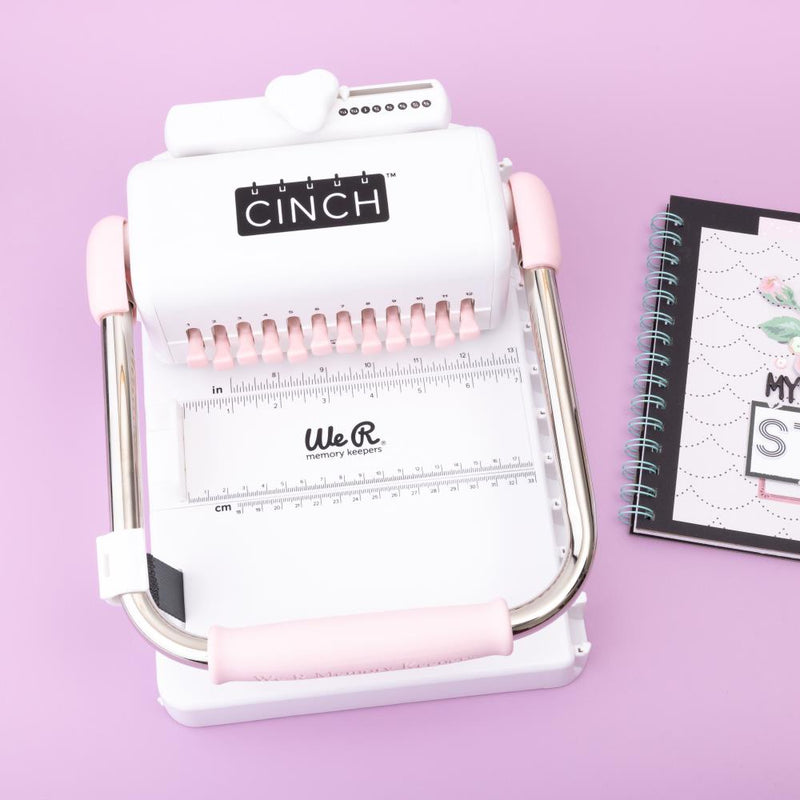 We R Memory Keepers Cinch V2 White Pink