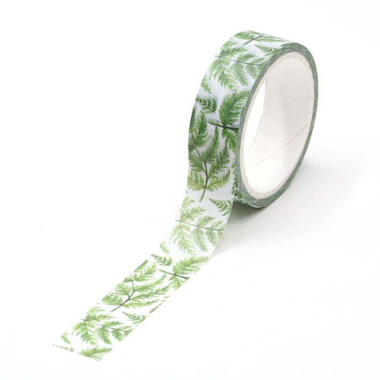 Tropical Plants Washi Tape 15mm x 5mm