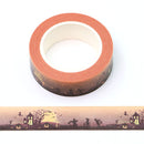 Gold Foil Halloween Ghost Washi Tape 15mm x 10m