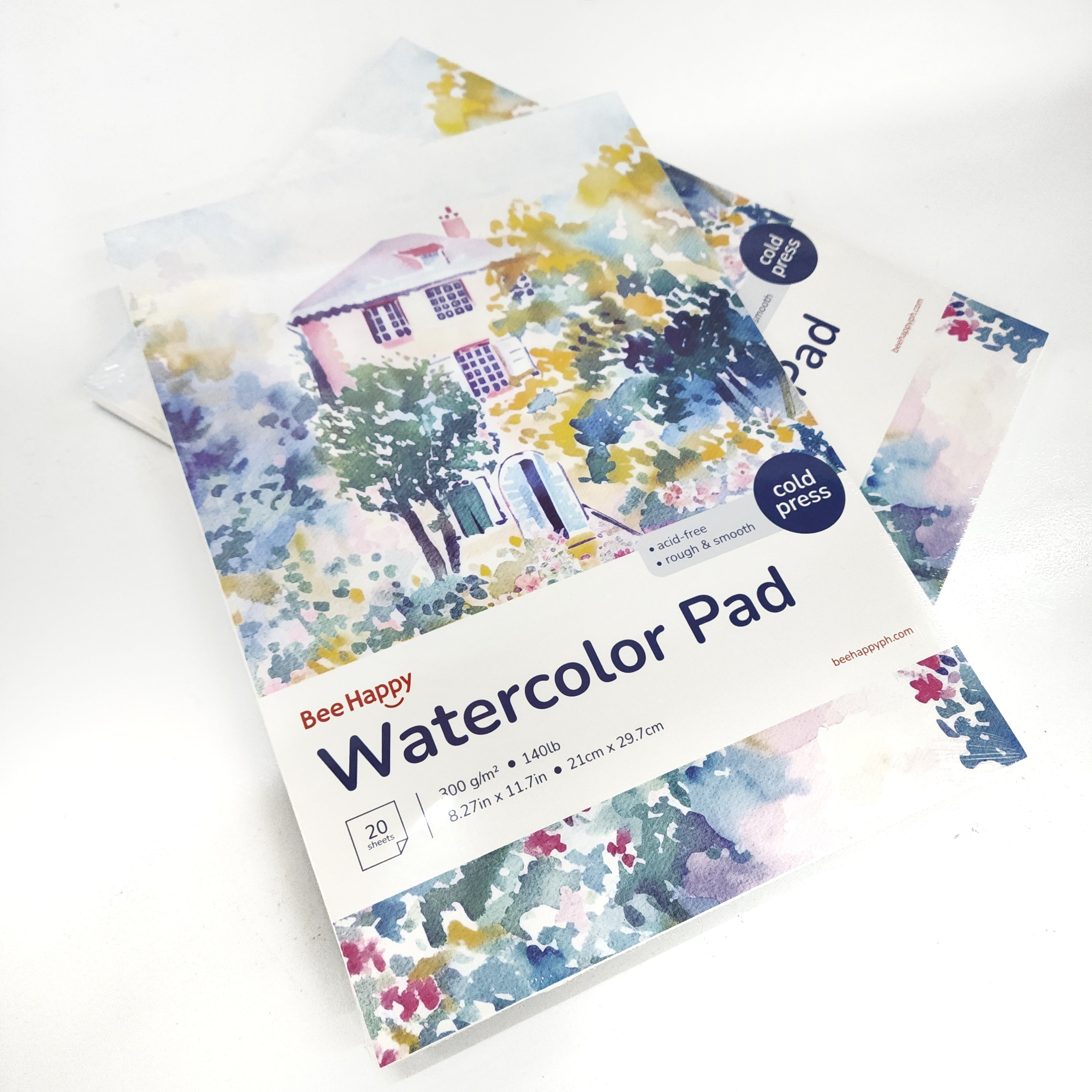 Bee Happy Watercolor Paper Pad A4 Size 300gsm 20 Sheets