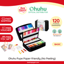 Ohuhu Pupe Paper-friendly (No Peeling) Brush and Fineliner Dual Tips 120 Colors Water-based Coloring Markers Y30-80601-81