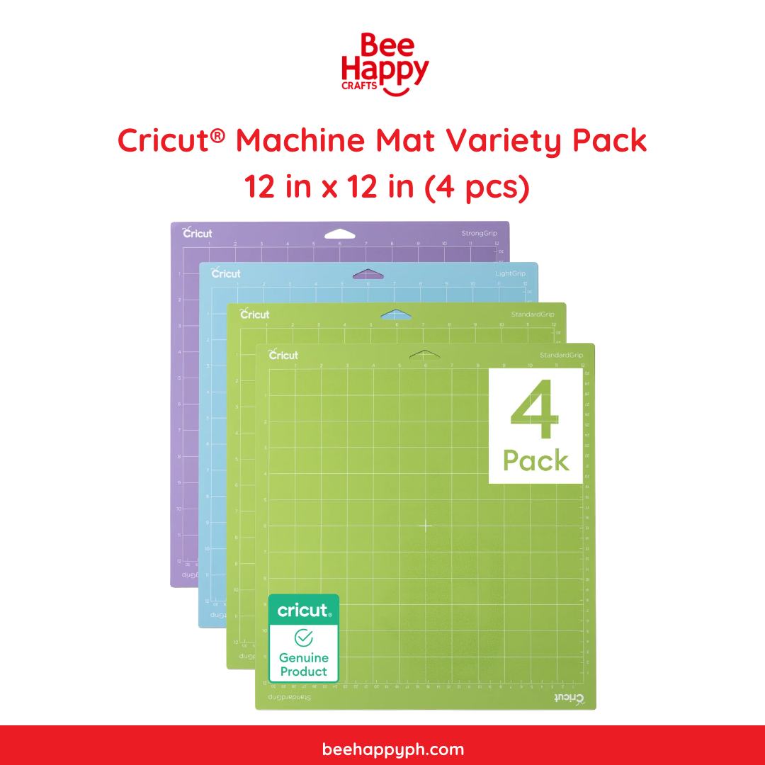 Cricut® Machine Mat Variety Pack - 12 in x 12 in (4 pcs)