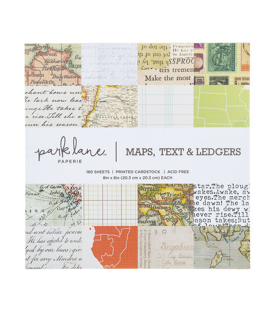 Parklane The Maps, Text and Ledgers Stacks (Whole Set and Sampler Avai