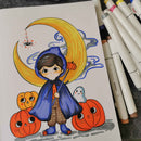 Ohuhu Honolulu 48 Mid Tone Colors Dual Tips Alcohol Art Markers Y30-80402-18