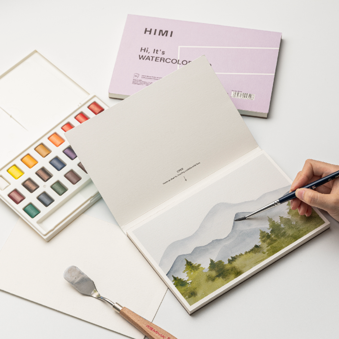 Miya Himi Watercolor Pad 300gsm 5.5 x 8.5