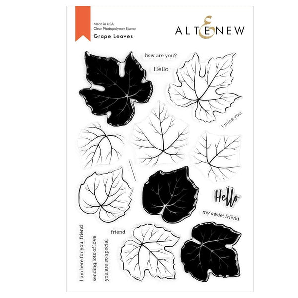 Altenew Grape Leaves Stamp Set