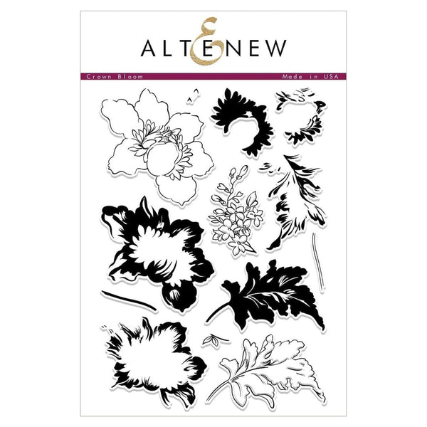 Altenew Crown Bloom Stamp Set