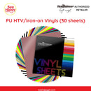 Teckwrap Heat Transfer Vinyl Sheets Pack HTV/Iron-on Vinyls