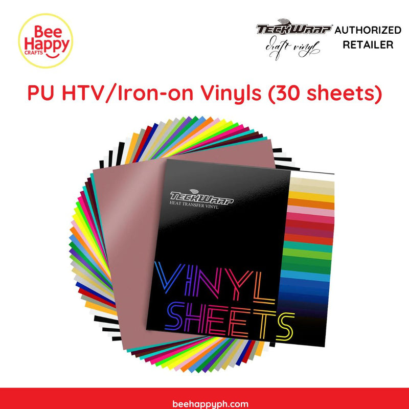 Teckwrap Heat Transfer Vinyl Sheets Pack HTV Iron on Vinyls teckwrap-heat-transfer-vinyl-sheets-pack-htv-iron-on-vinyls