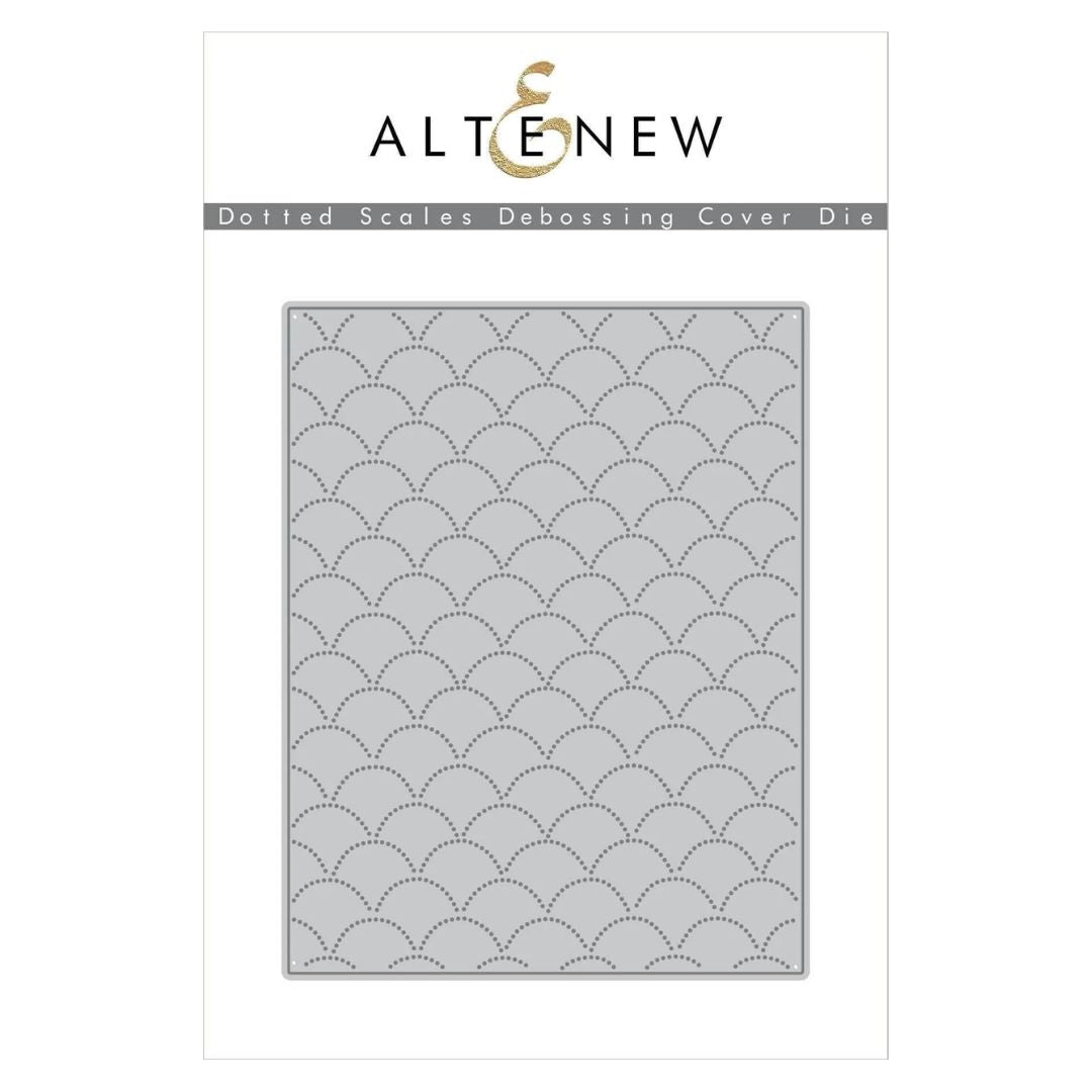 Altenew Dotted Scales Debossing Cover Die