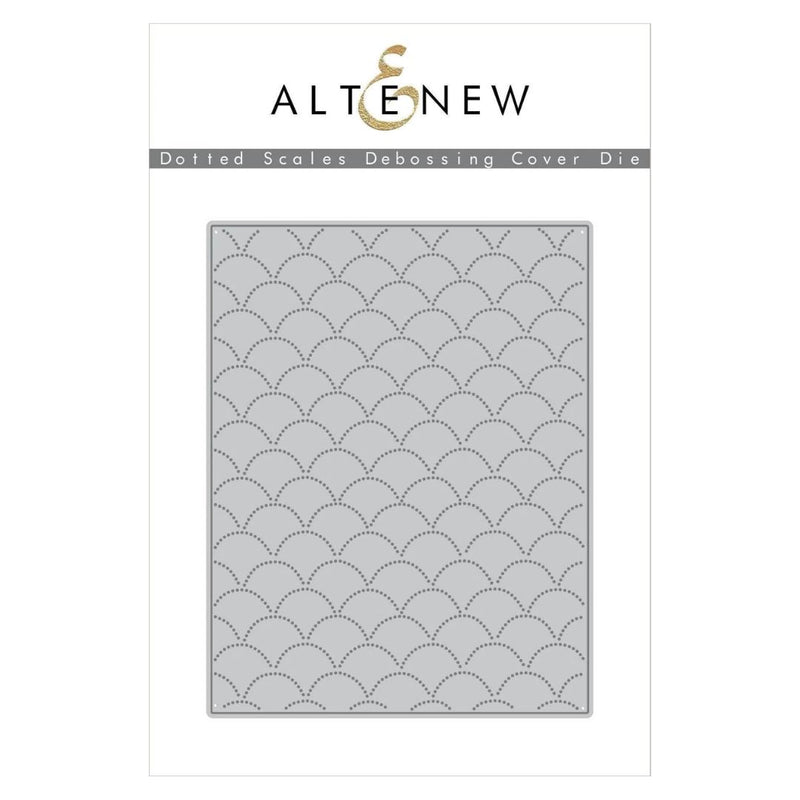 Altenew Dotted Scales Debossing Cover Die