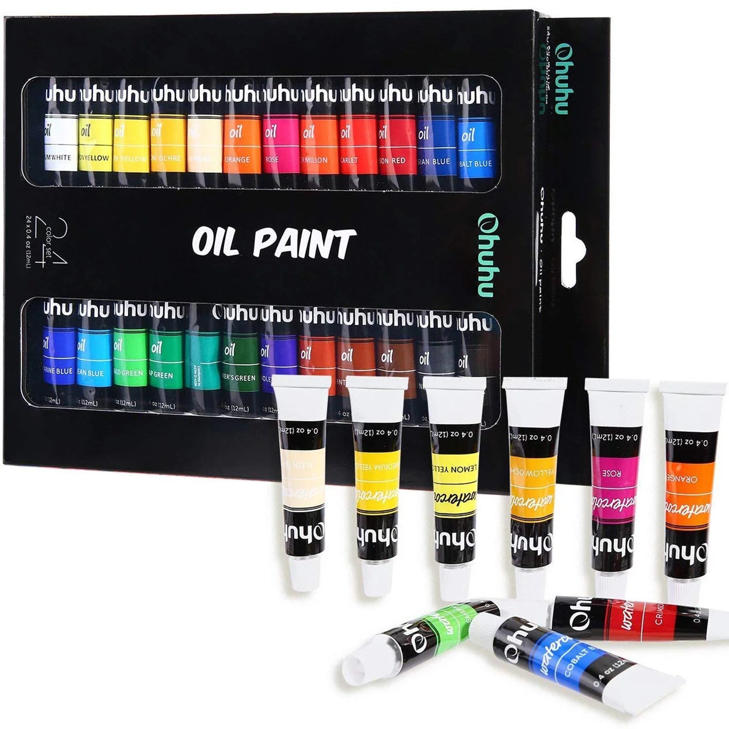 Ohuhu Oil Paint Set 24colors  Y30-80700-04