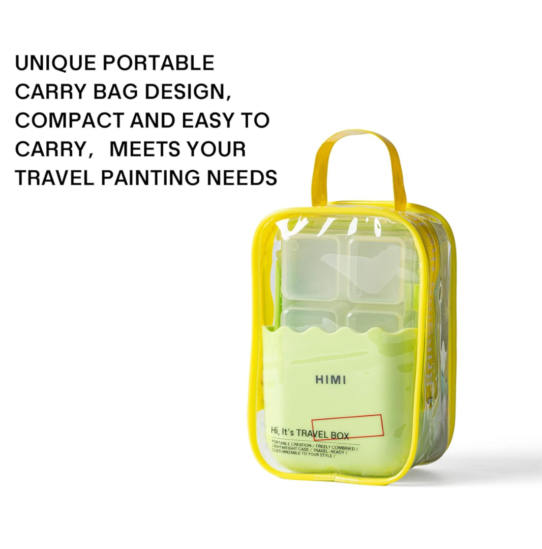 Miya Himi Travel Box Gouache Set – Holds up to 12 Colors