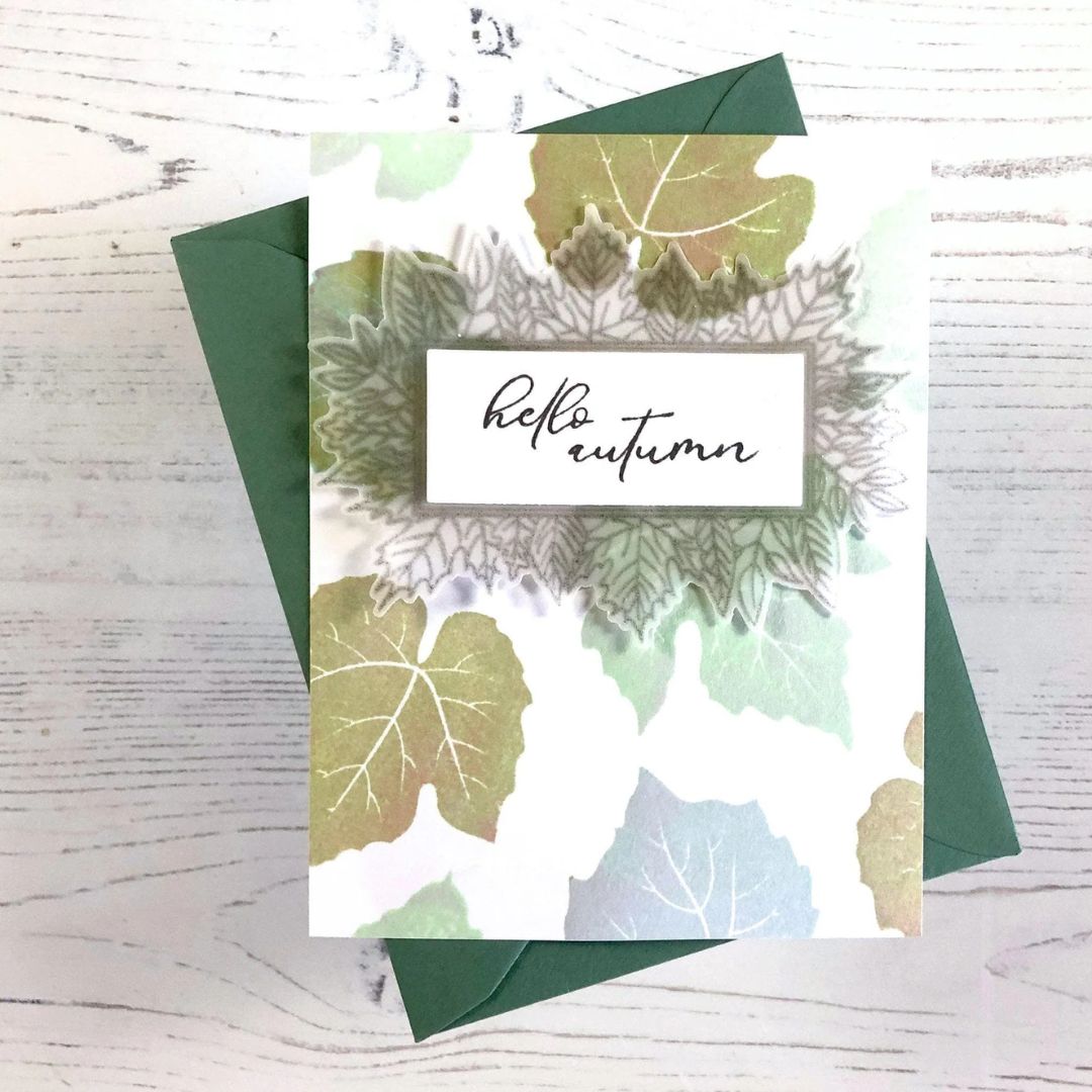 Altenew Grape Leaves Stamp Set